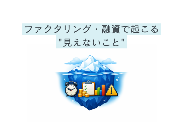 ファクタリング・融資で起こる“見えないコスト”